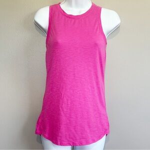 ATHLETA Loose Fit Sleeveless Tank Top Pink Womens XXS